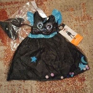 Little girls size 2-3t NWT witch cat costume